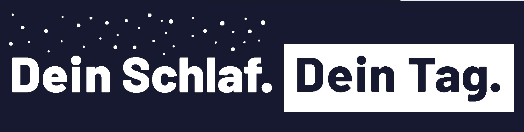 Homepage für Help Center „Dein Schlaf. Dein Tag. powered by SleepScore.“
